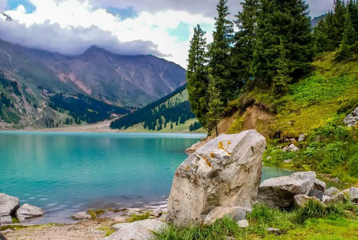 Almaty Lake Kazakhstan