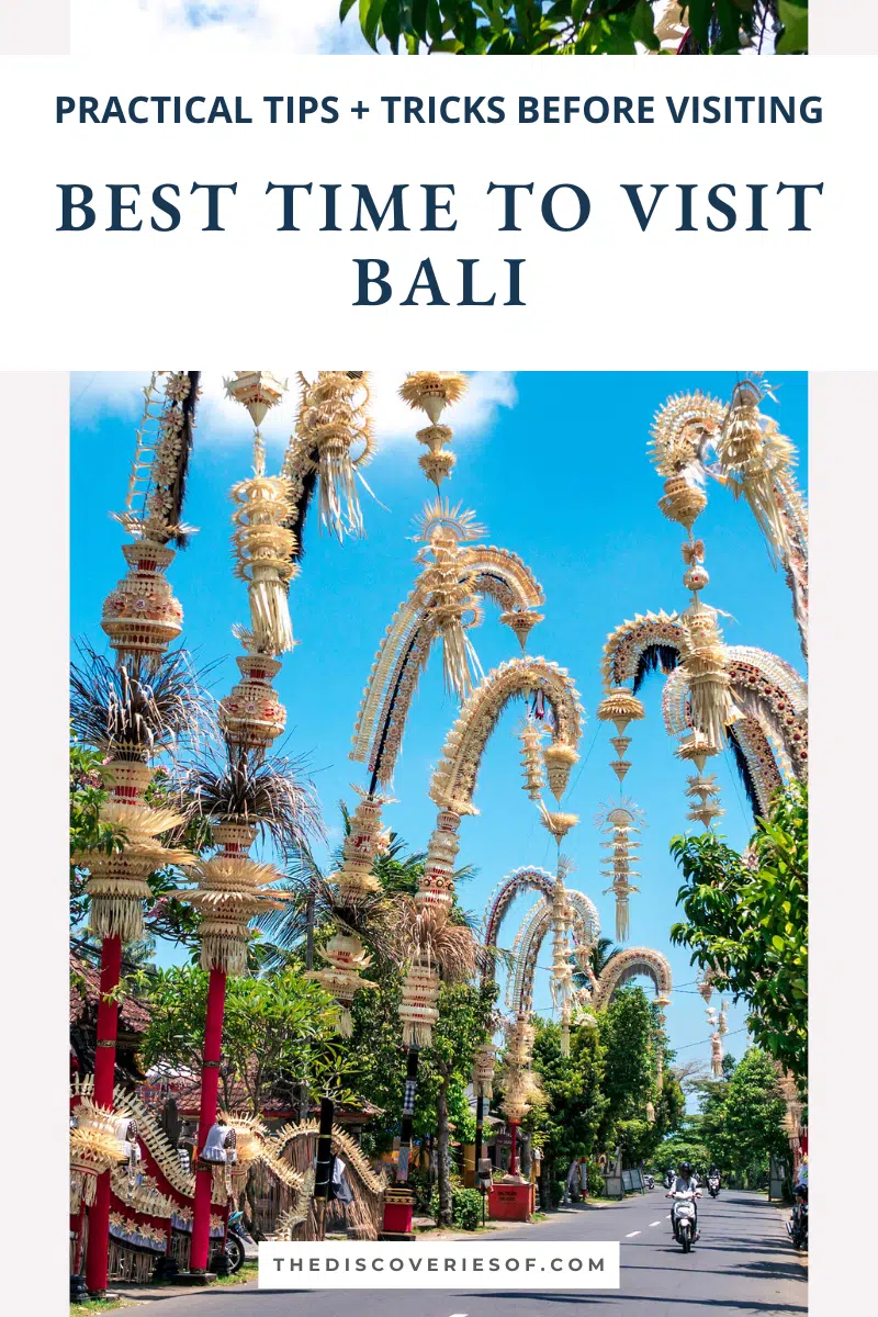 Best Time to Visit Bali