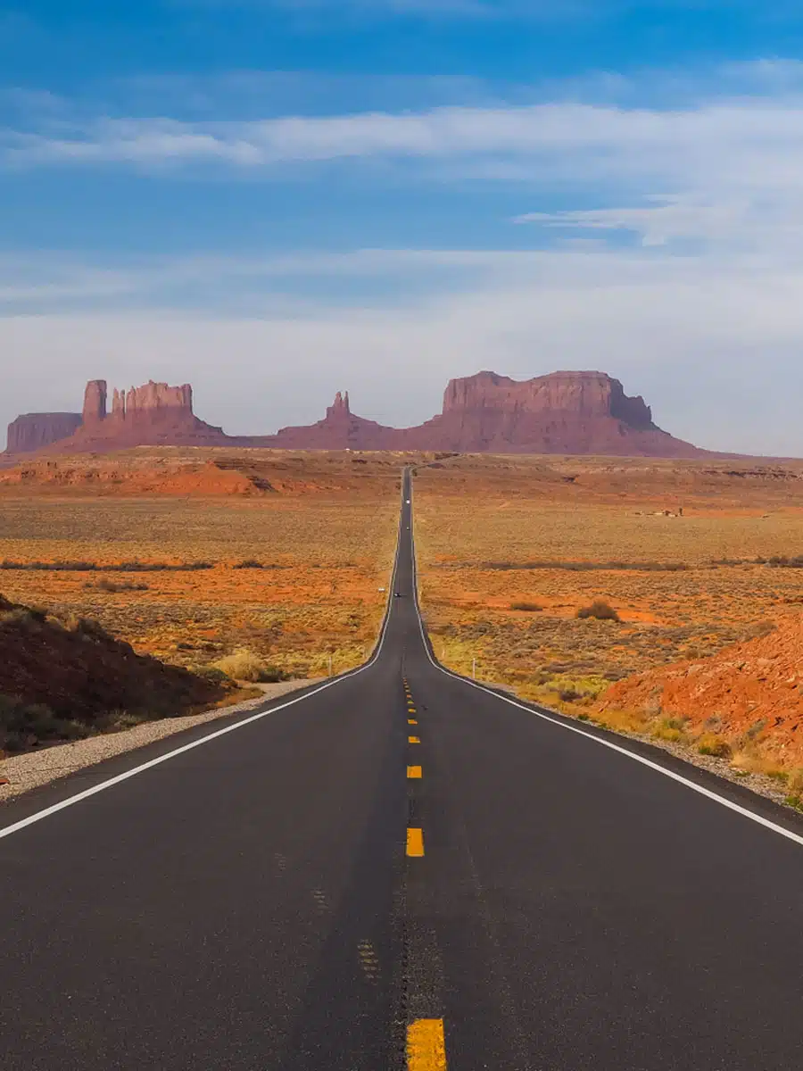 Forrest Gump point in Monument Valley