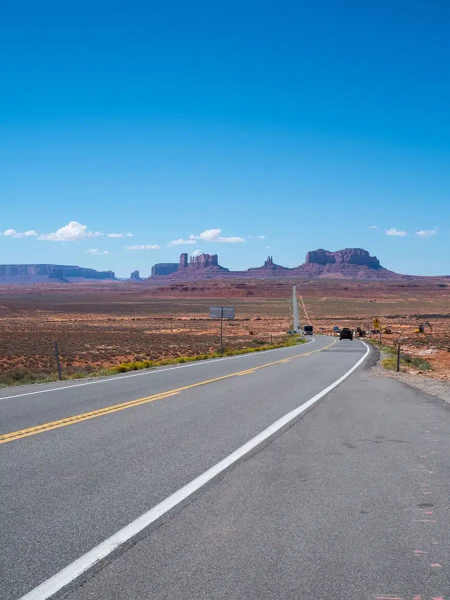 Forrest Gump point in Monument Valley