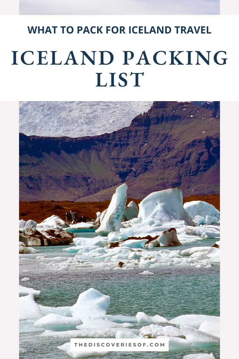 Iceland Packing List