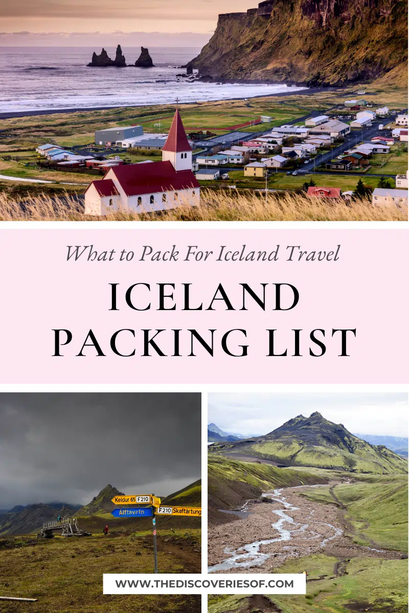 Iceland Packing List