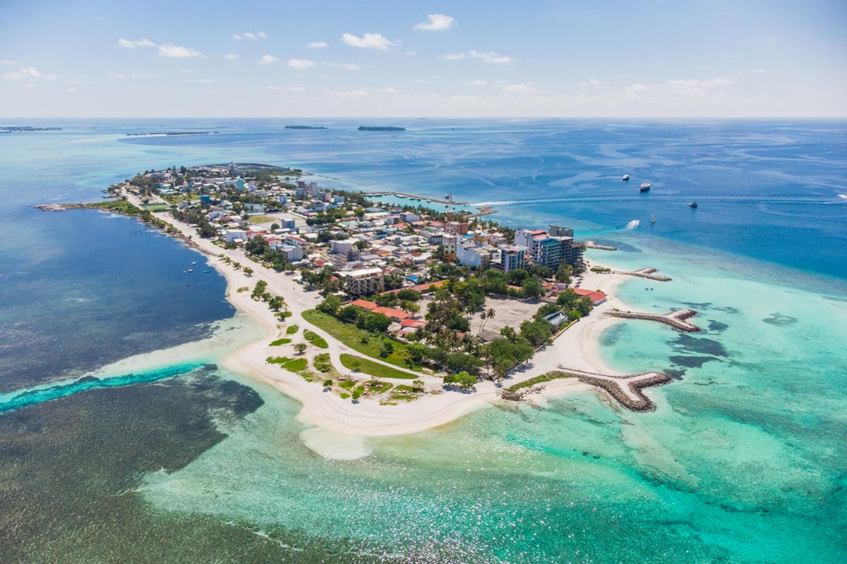 Maafushi island, Maldives