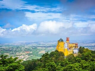 Sintra, Portugal at Pena Palace
