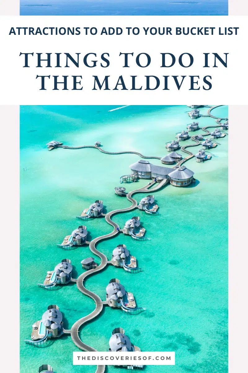 Things to do in the Maldives