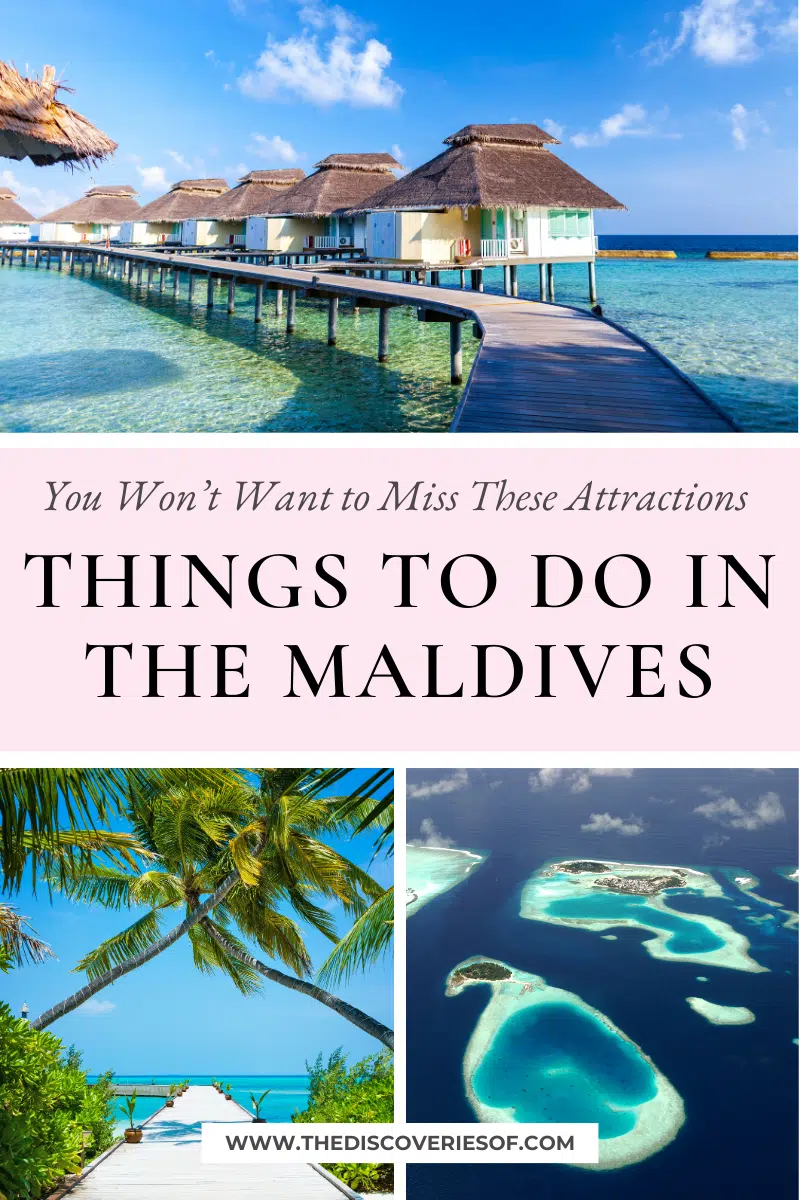 Things to do in the Maldives