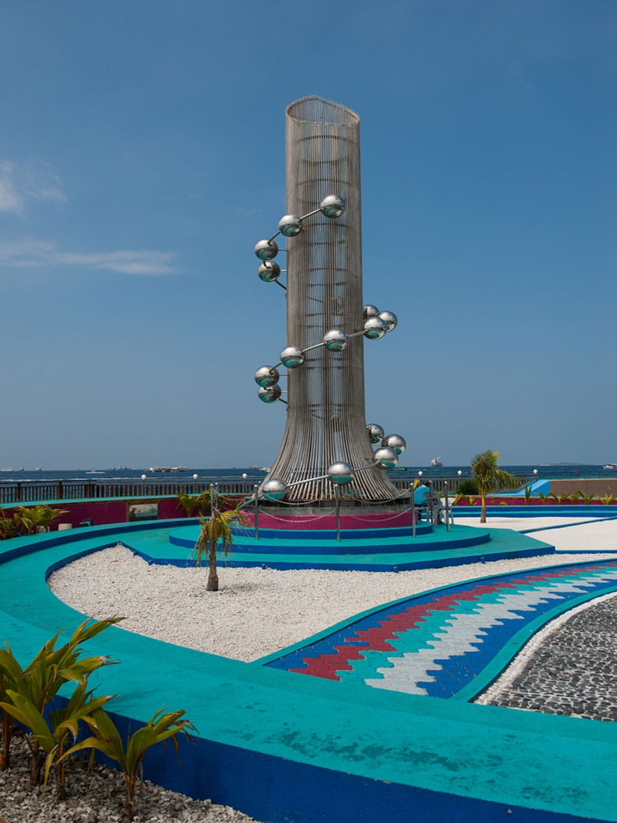 Tsunami Monument Maldives  