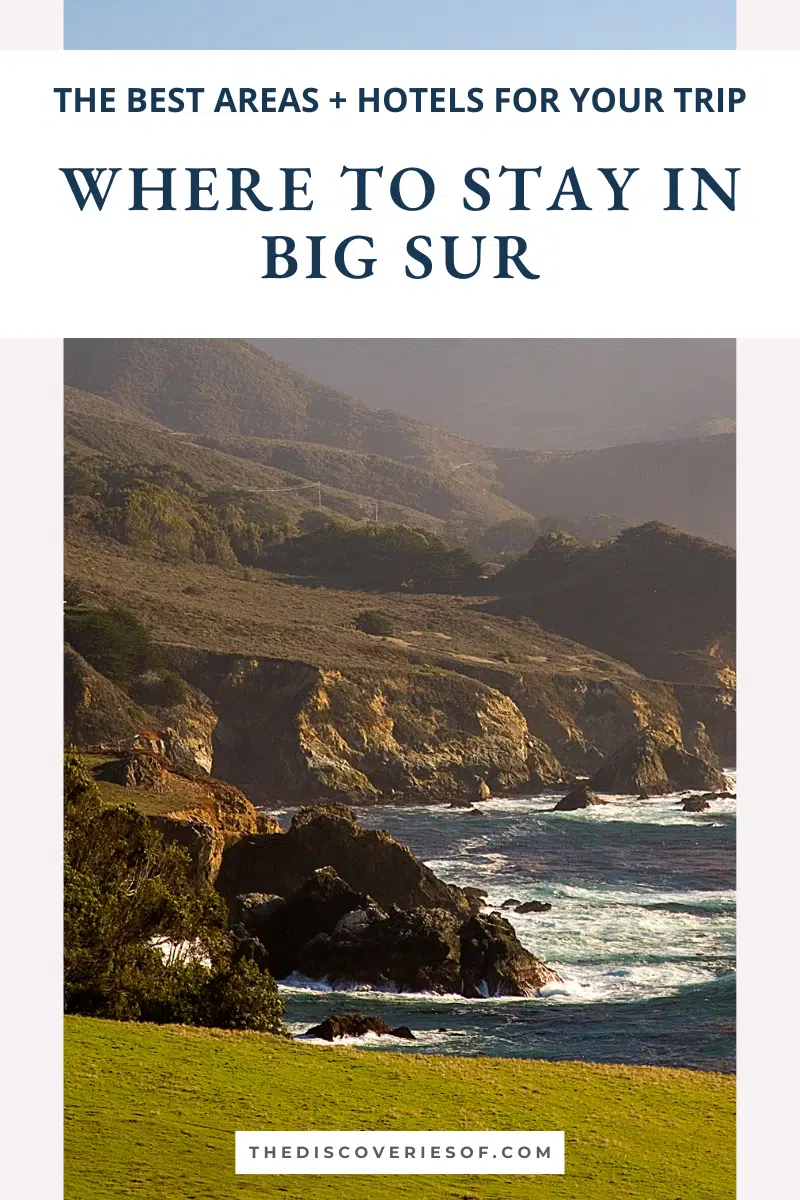 Where to Stay in Big Sur