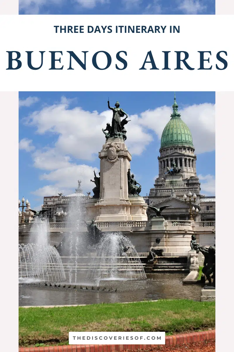 3-day Buenos Aires itinerary