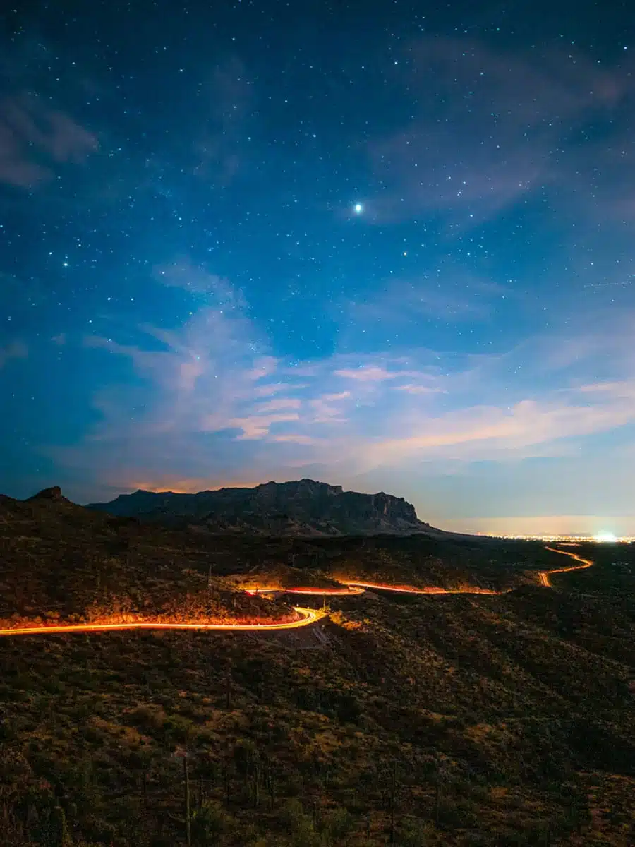 Apache Trail near Phoenix, Arizona