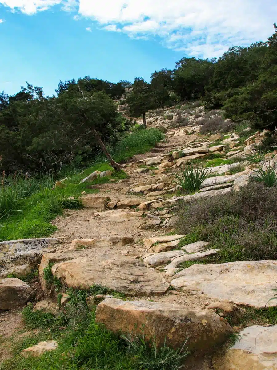 Aphrodite and Adonis Nature Trail, Akamas Peninsula, Cyprus