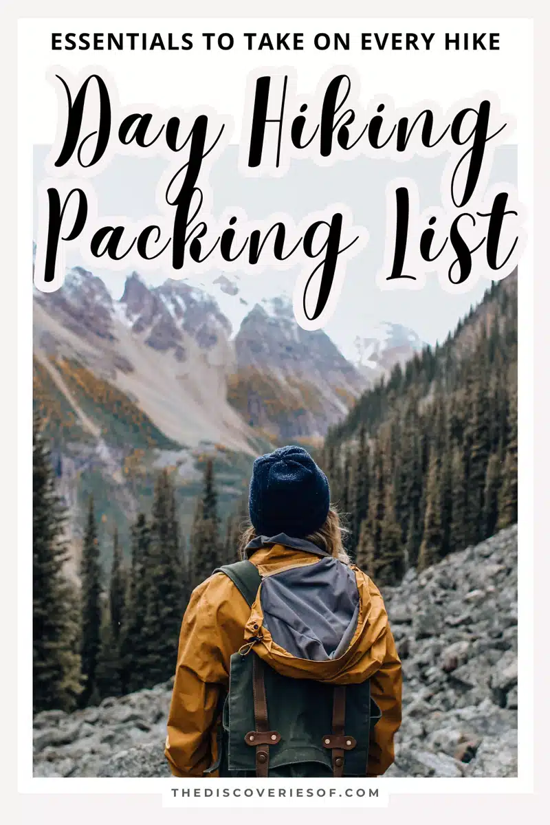 Day Hiking Packing List