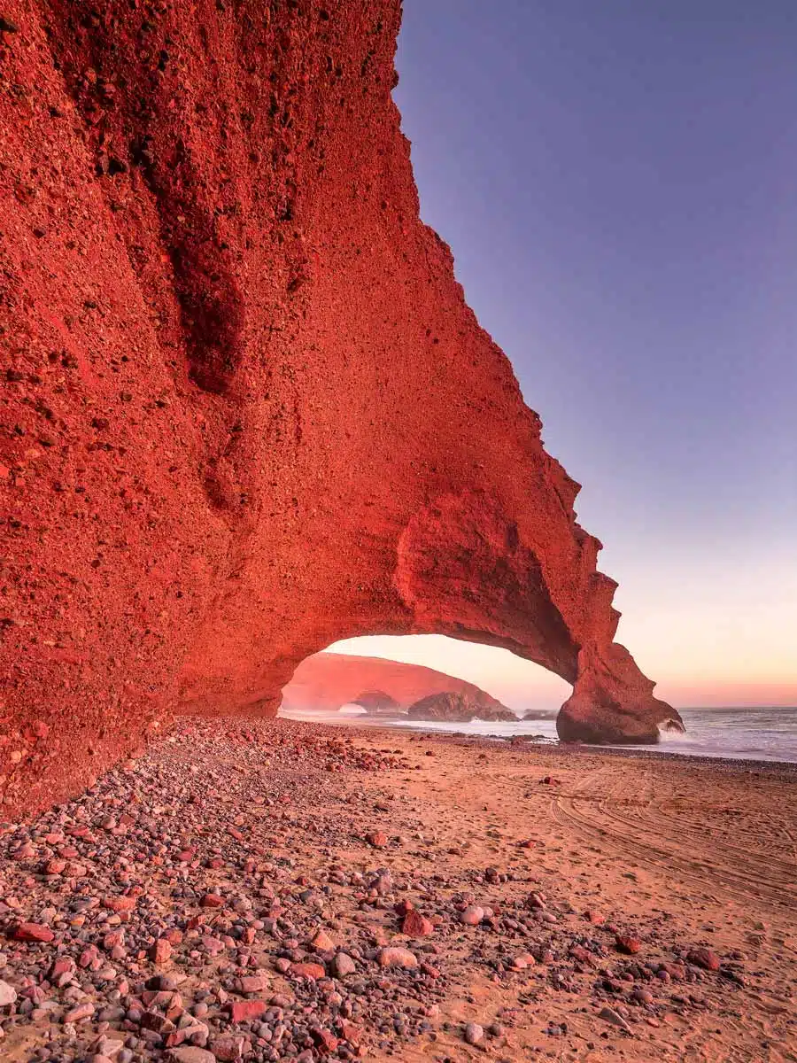 Legzira beach, Sidi Ifni, Souss-Massa-Draa, Morocco