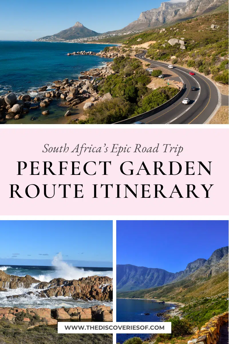 Perfect Garden Route Itinerary 