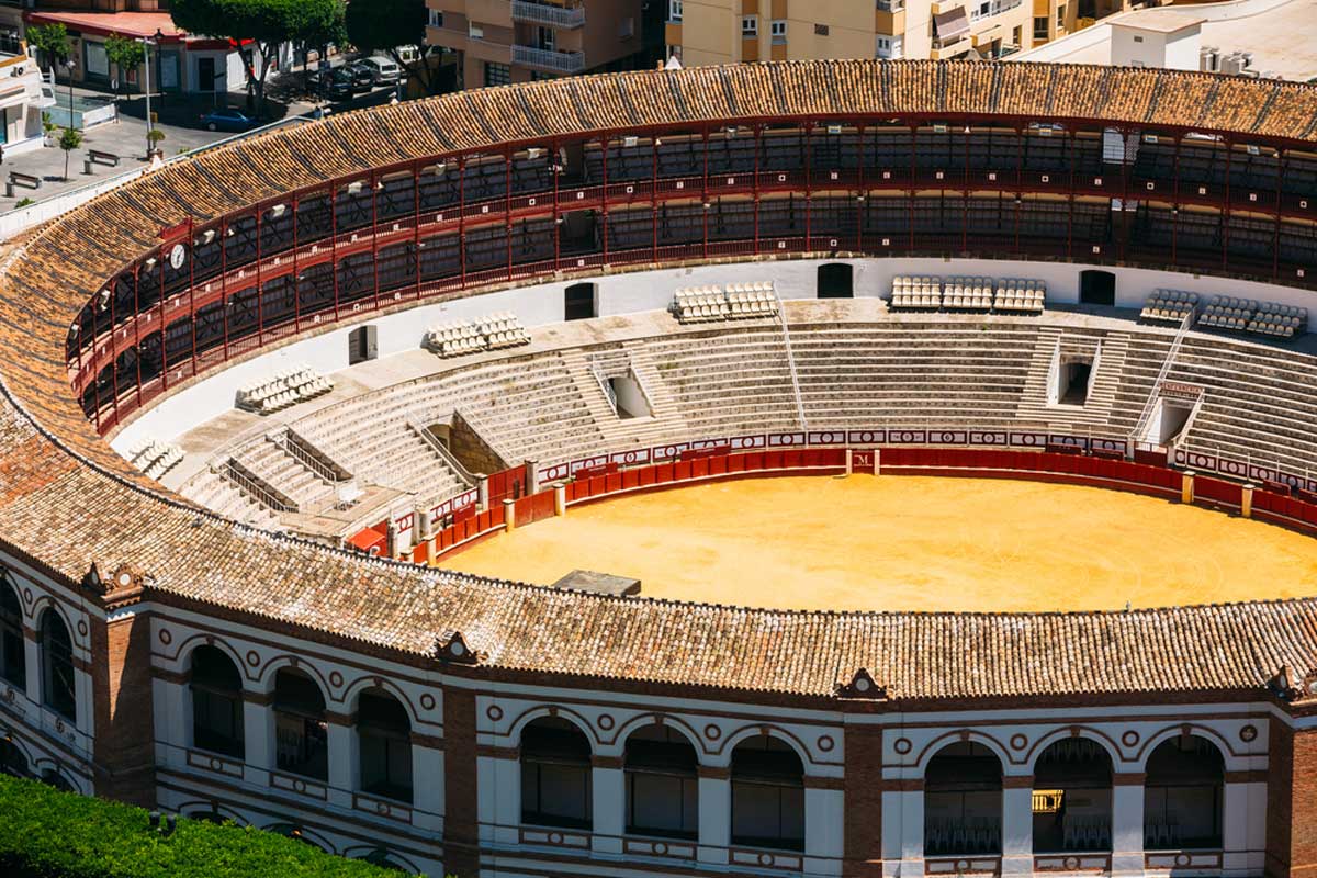 Plaza de Toros de Ronda bullring in Malaga, Spain