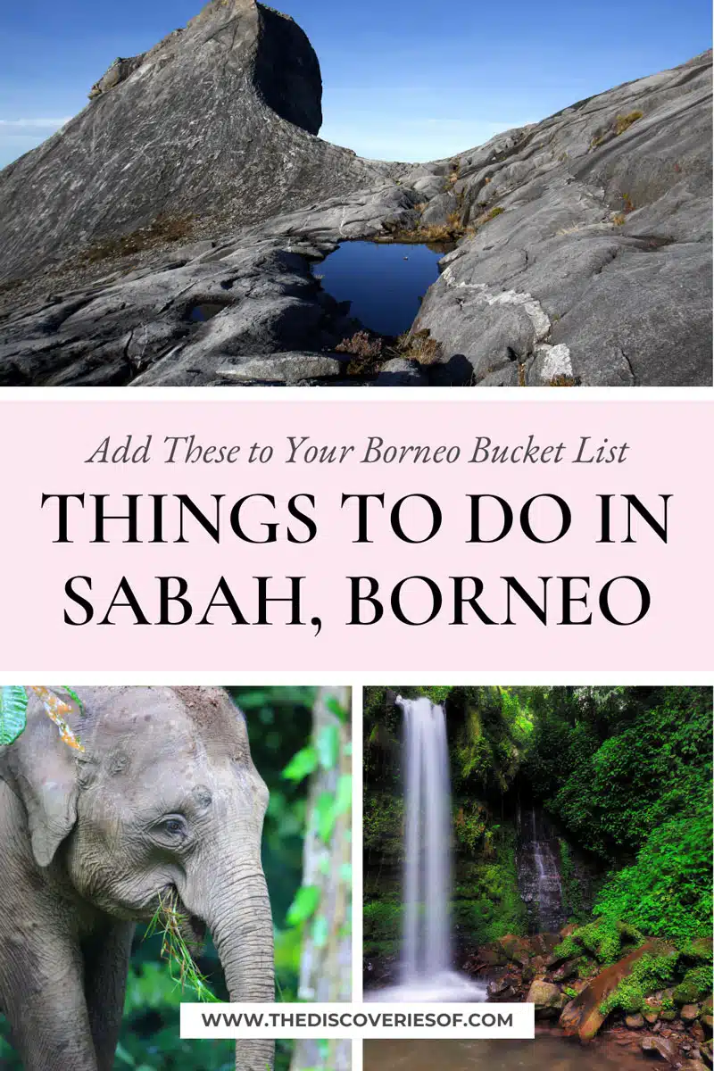 THINGS TO DO IN Sabah, Borneo