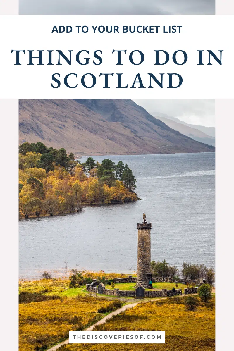 Things to do in Scotland