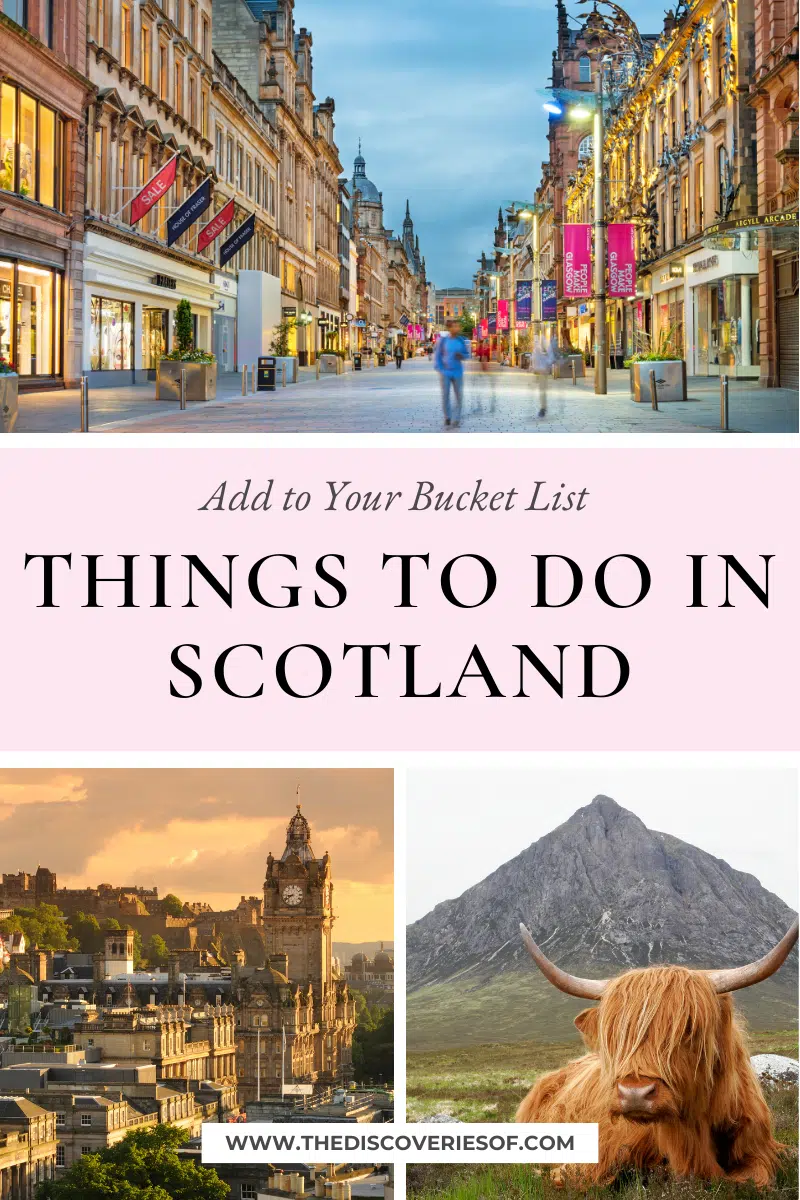 Things to do in Scotland