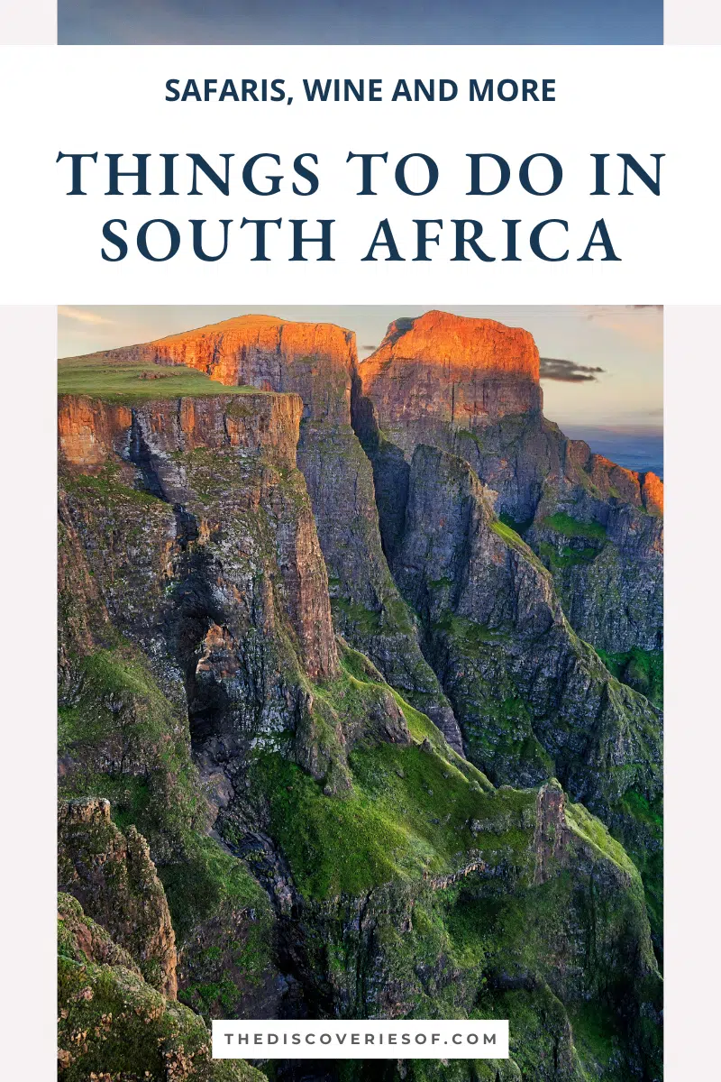 Things to do in South Africa