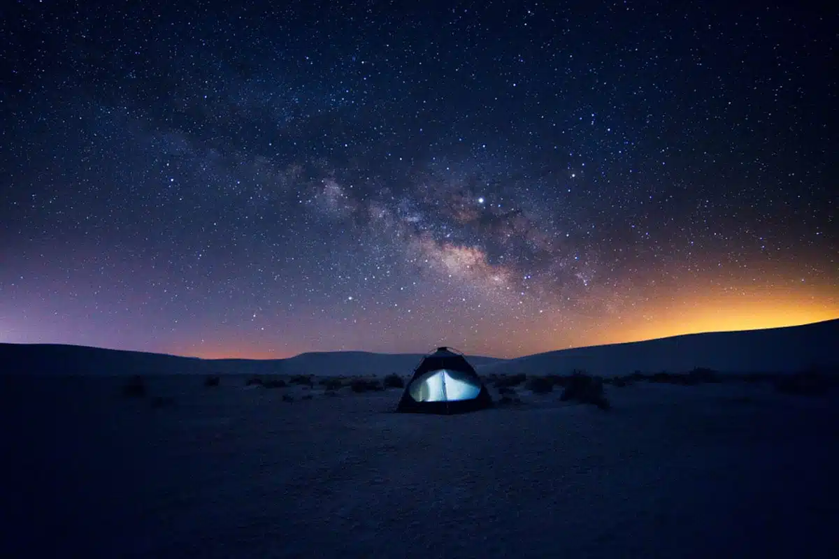 White Sand Dunes at White Sands National Monument