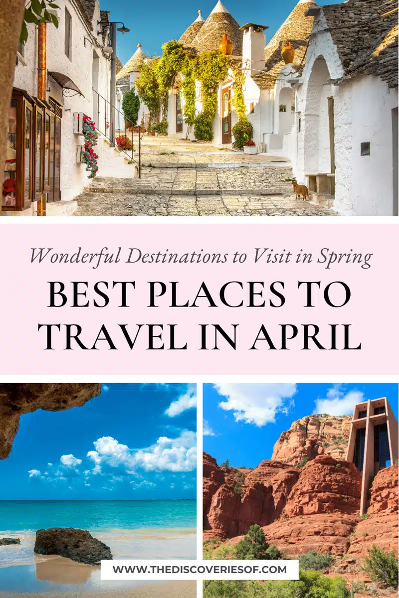 Best Places to Travel in April