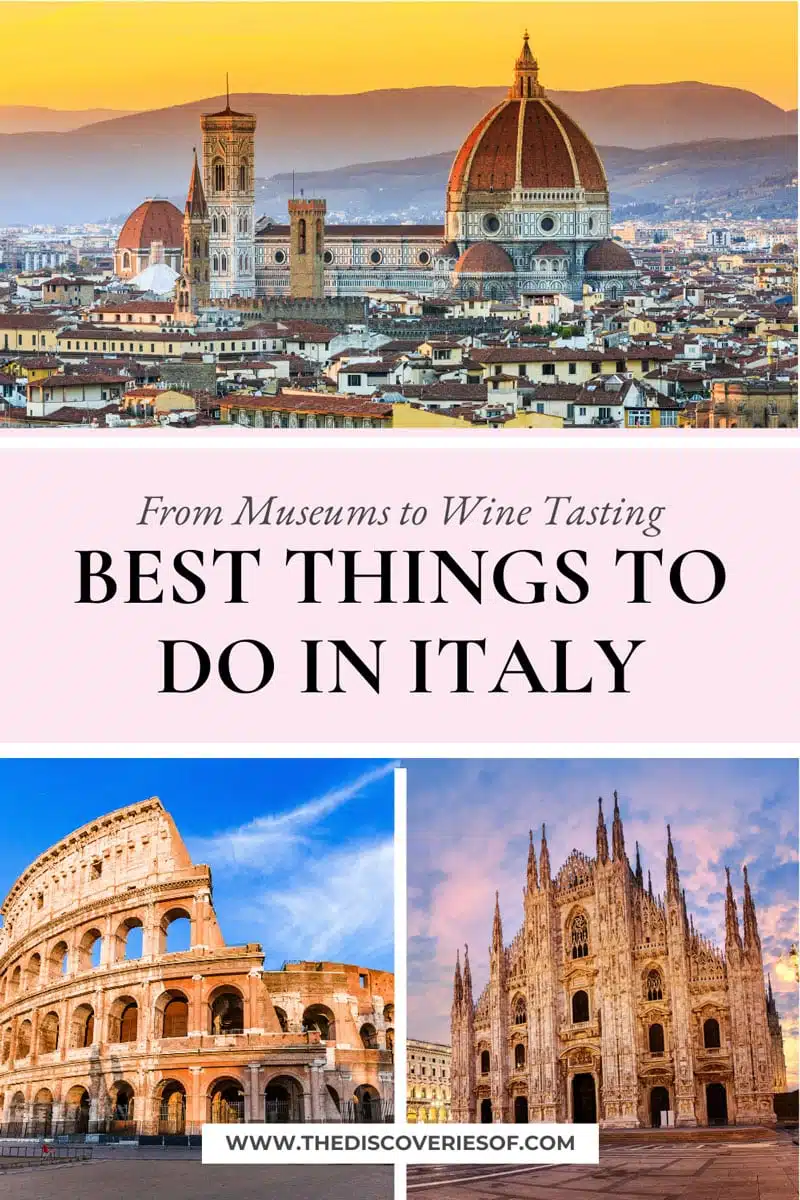 Best Things to Do in Italy