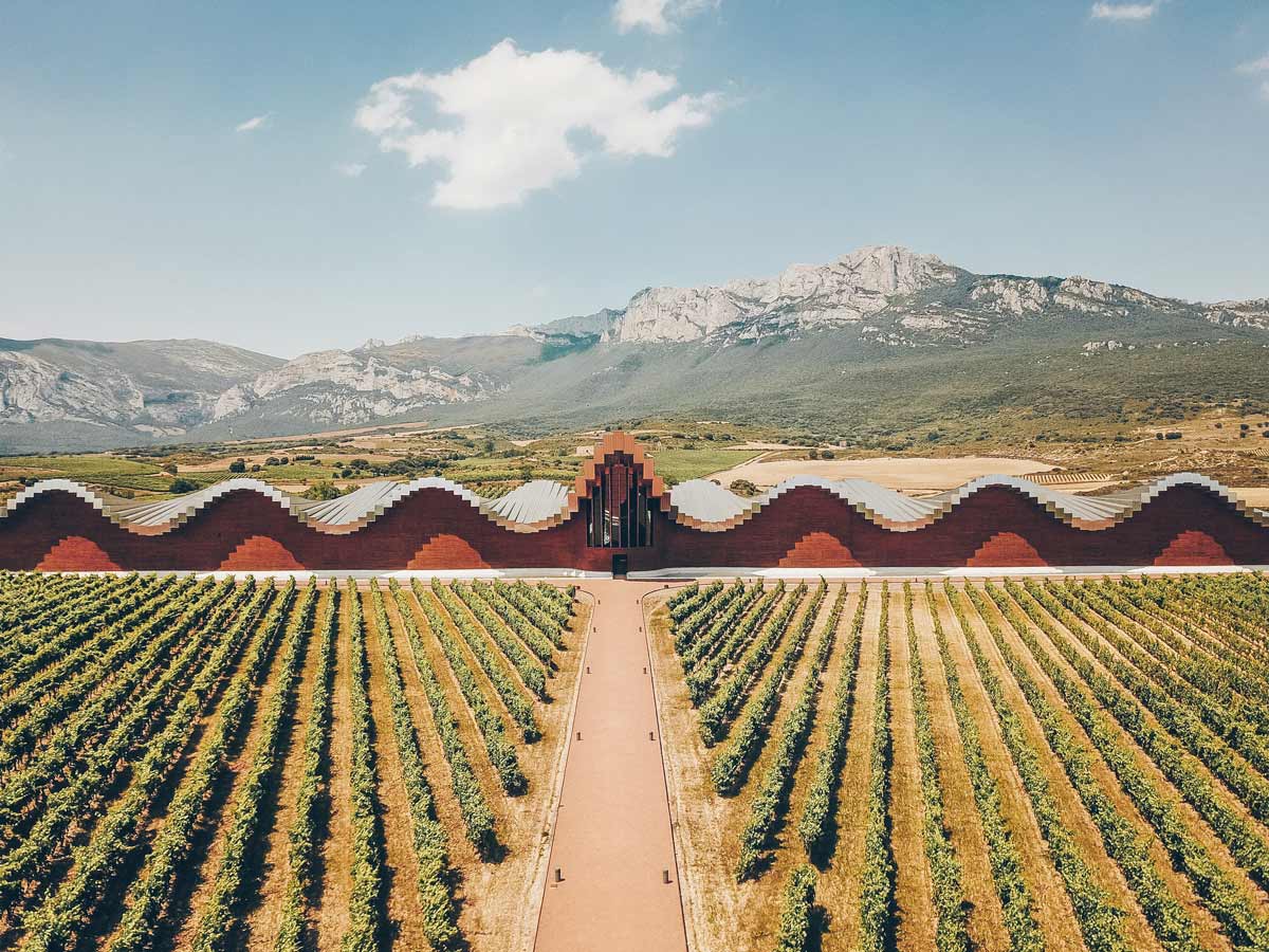 Bodegas Ysios, Logrono, Spain