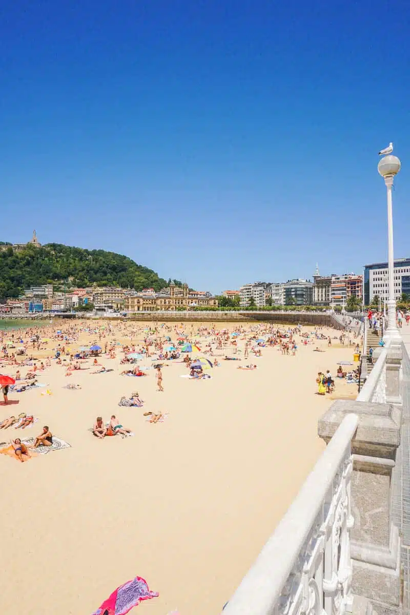 Playa de la Concha San Sebastian