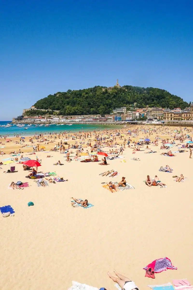 Playa de la Concha San Sebastian