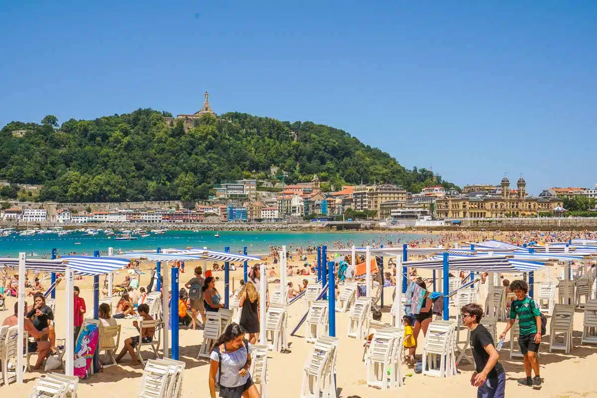 Playa de la Concha San Sebastian