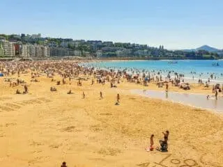 Playa de la Concha San Sebastian