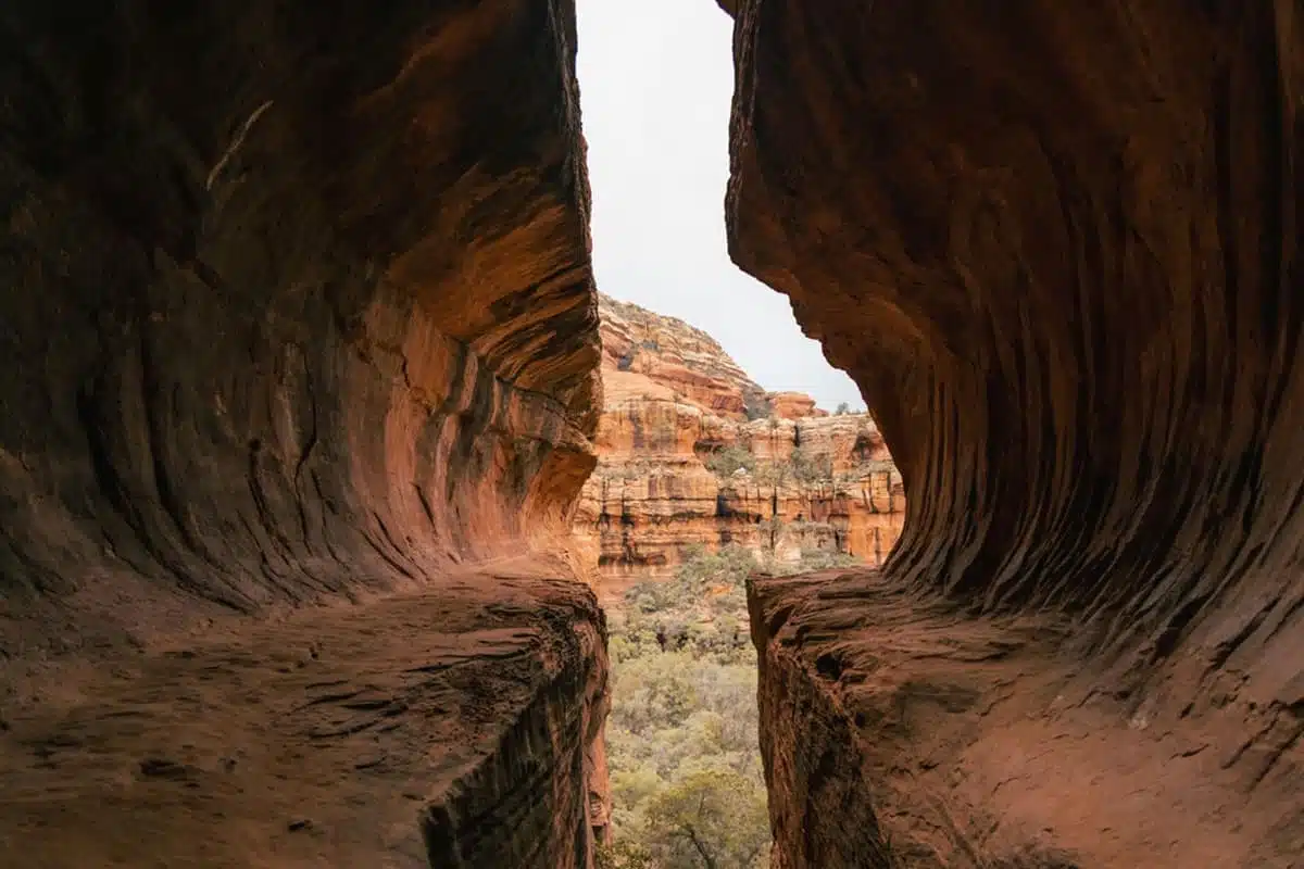 Secret Subway Cave Boynton Canyon Sedona Arizona