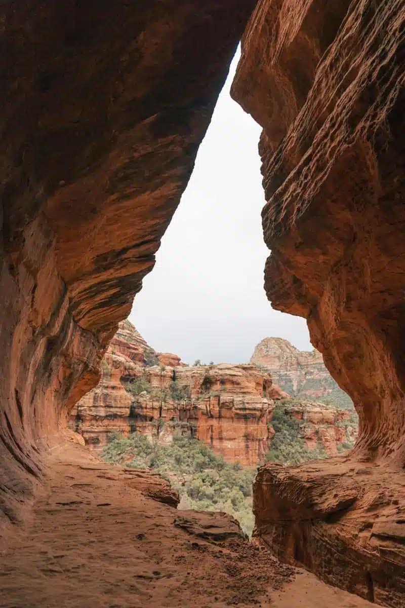 Secret Subway Cave Boynton Canyon Sedona Arizona