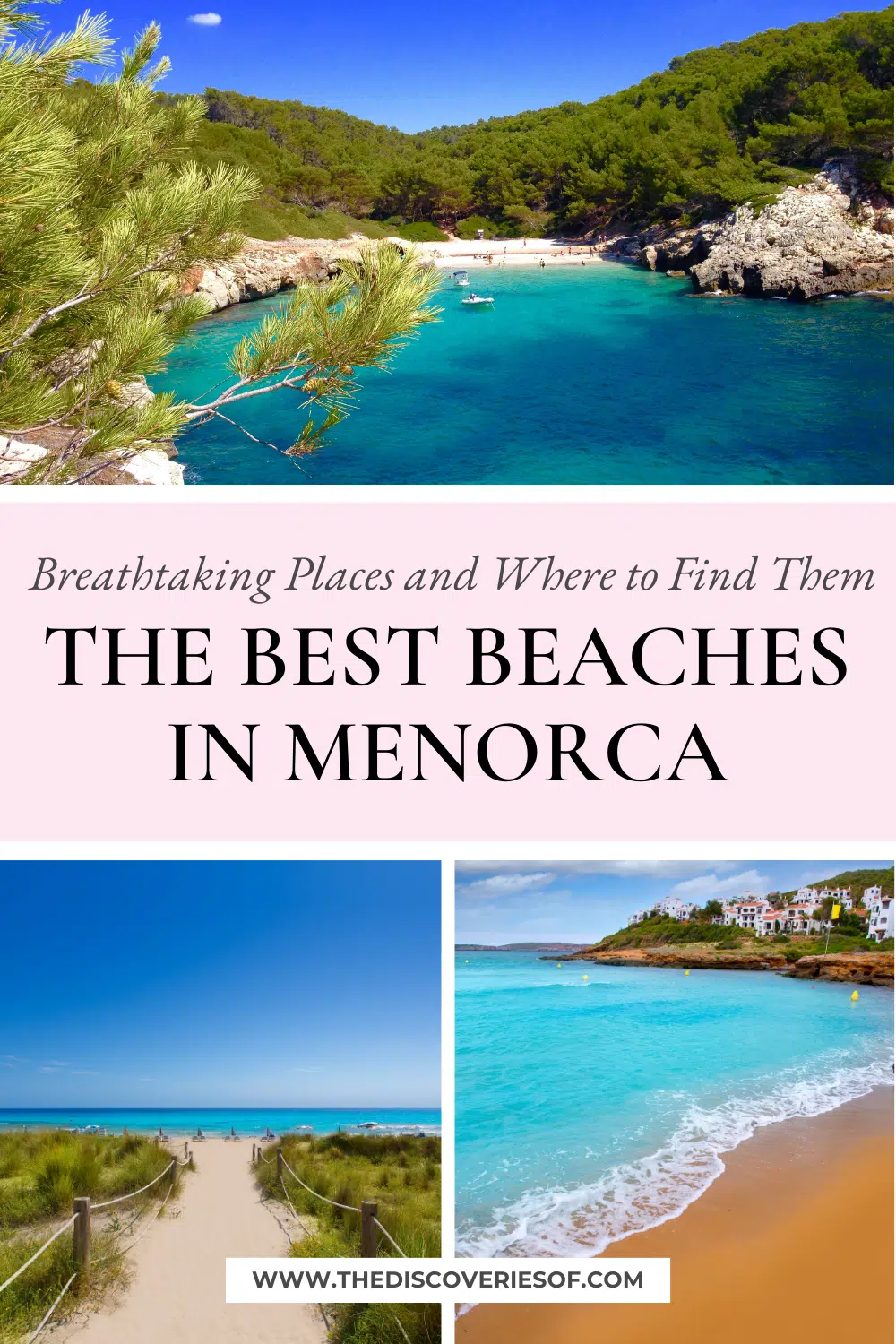 Beaches in Menorca