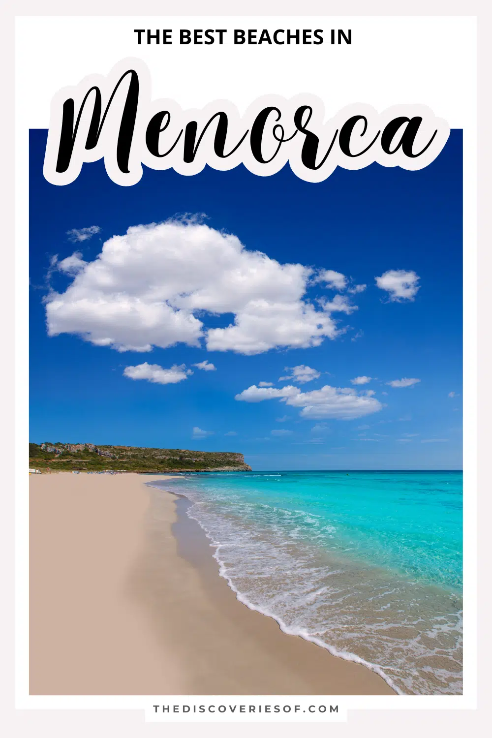 Beaches in Menorca