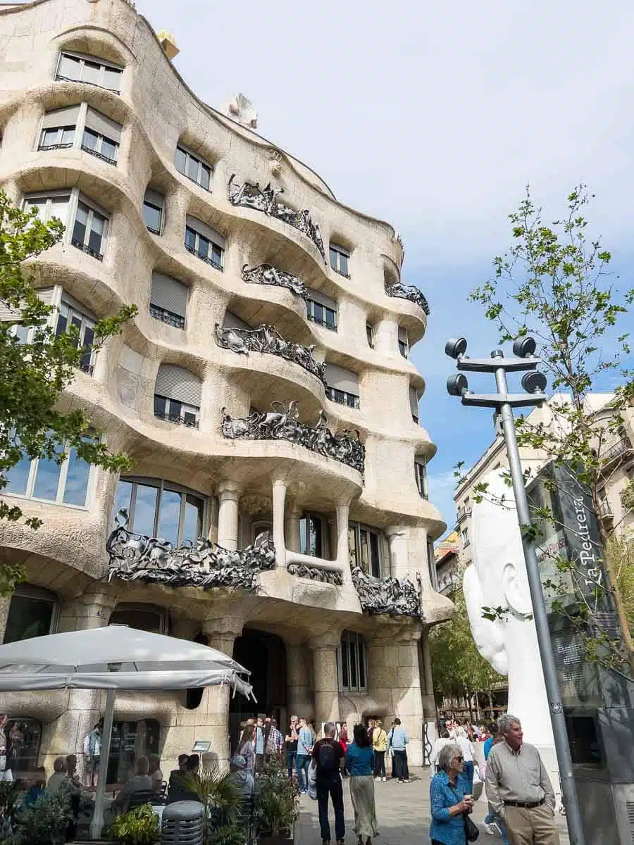Casa Mila La Pedrera Gaudi Barcelona