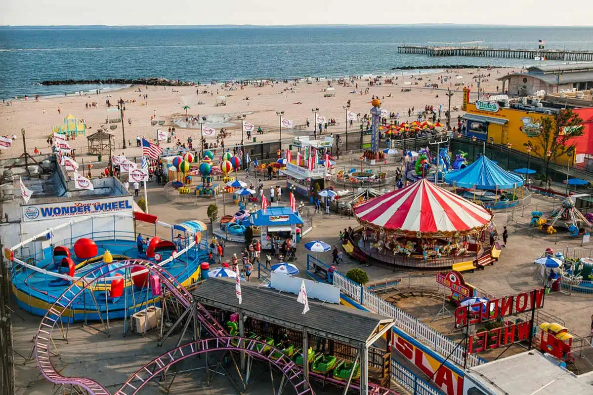 Coney Island Beach, New York