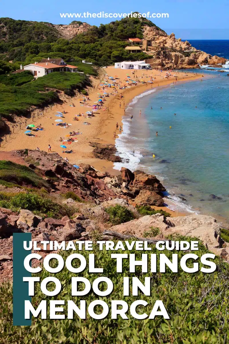 Cool Things to do in Menorca