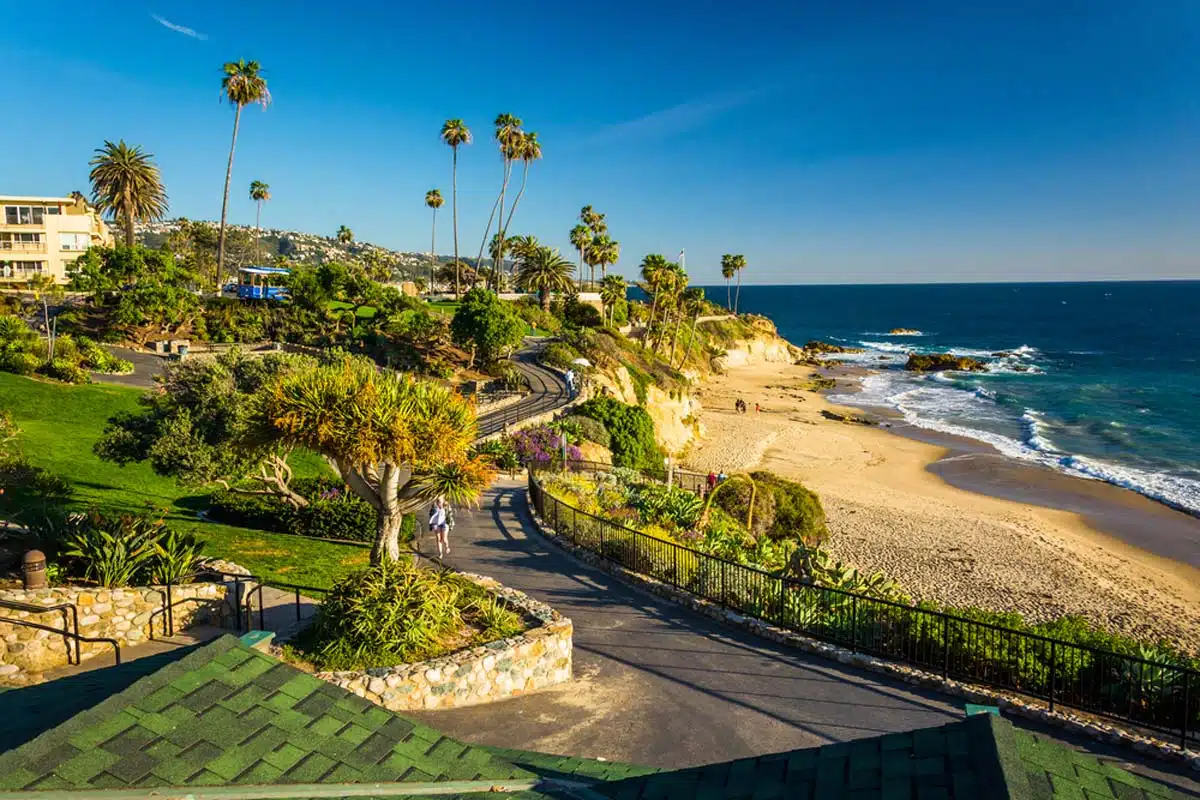 Heisler Park, in Laguna Beach, California