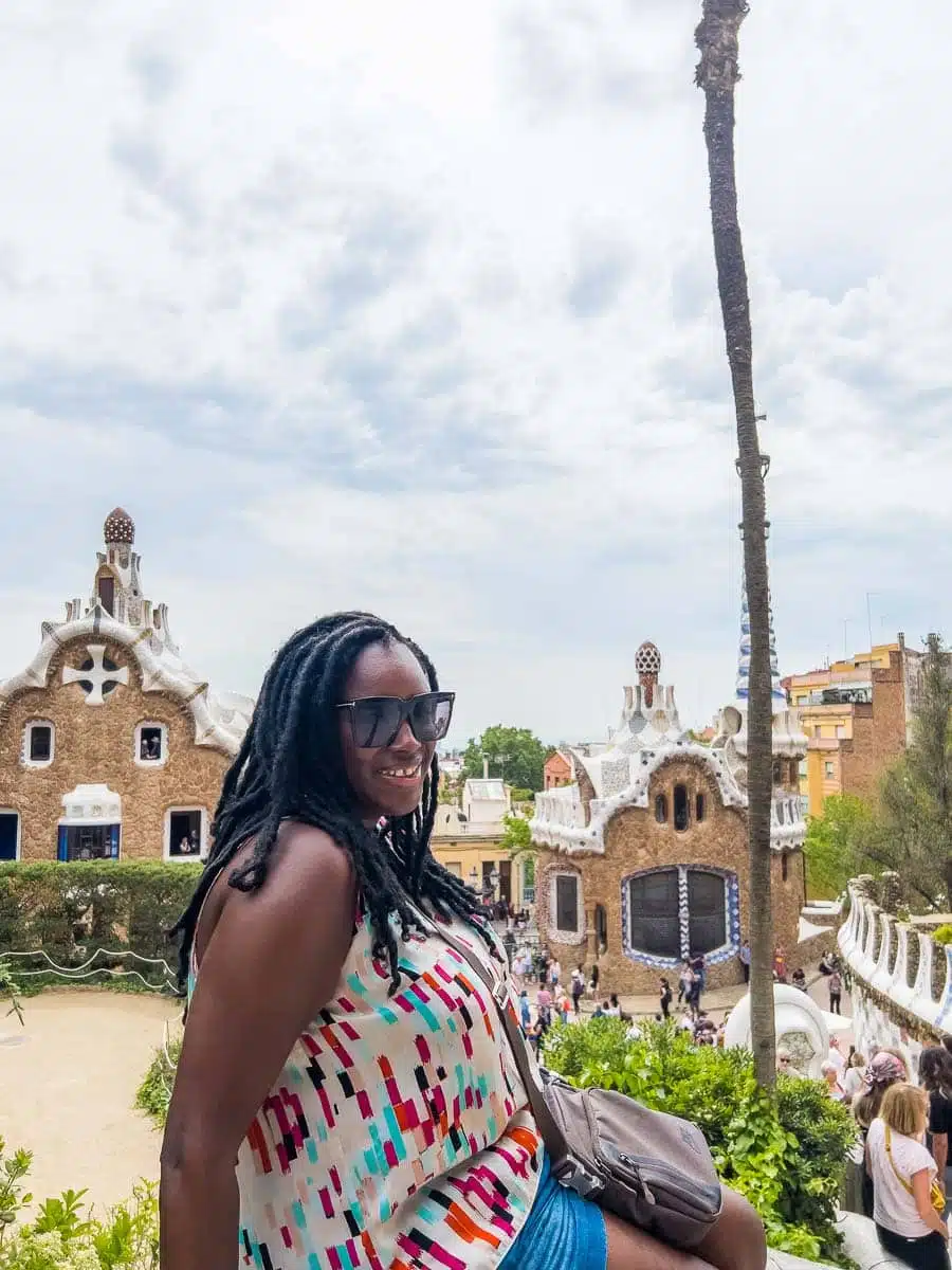 Julianna Barnaby Park Guell Gaudi Barcelona