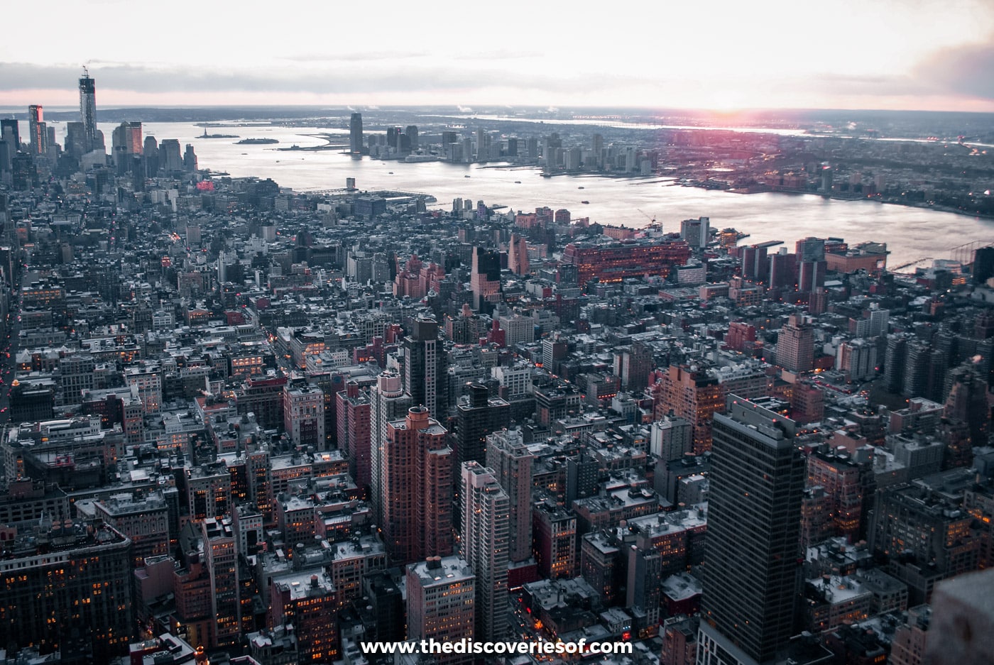Views of New York from the Empire State Building