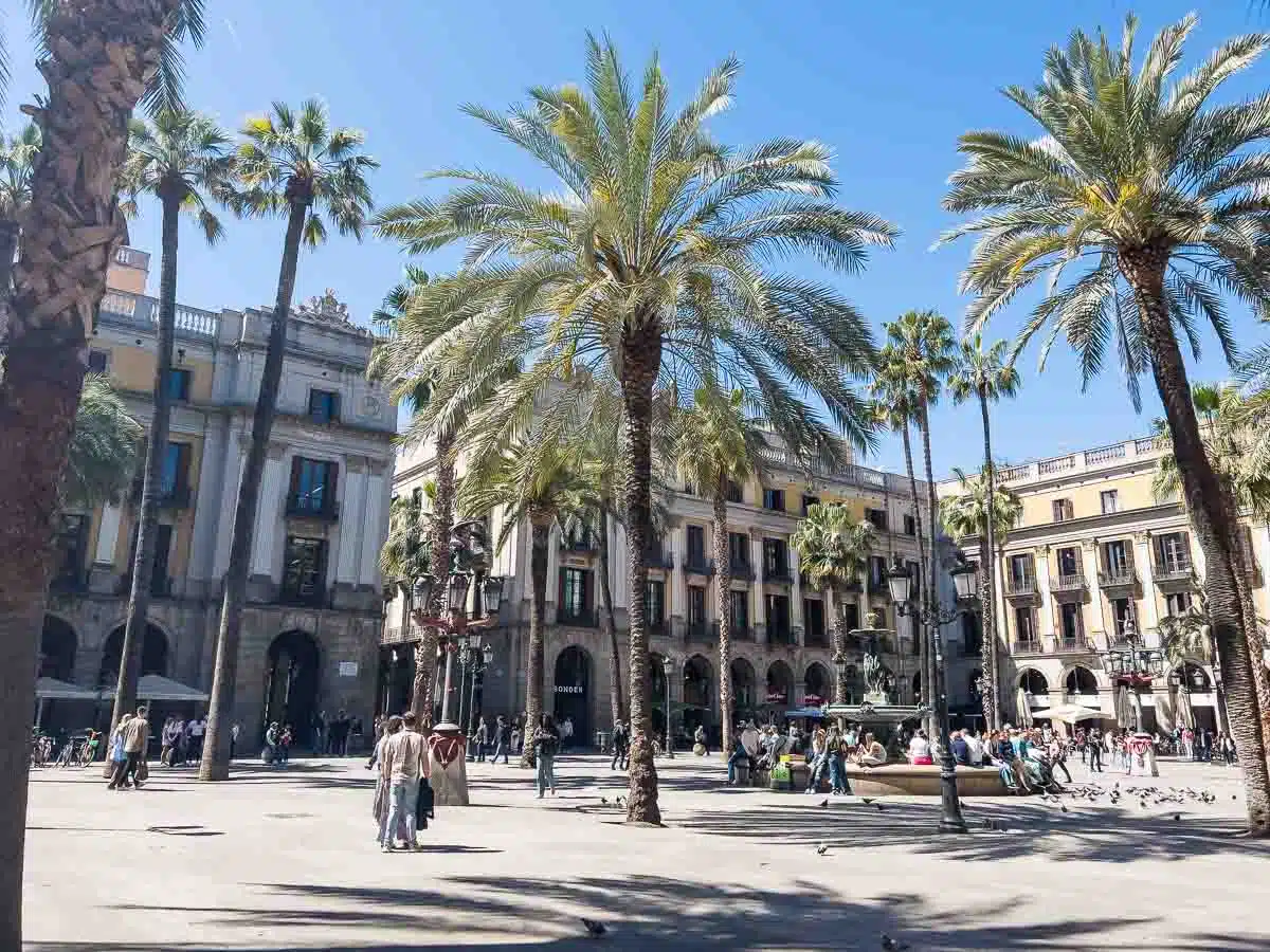 Plaza Real Barcelona