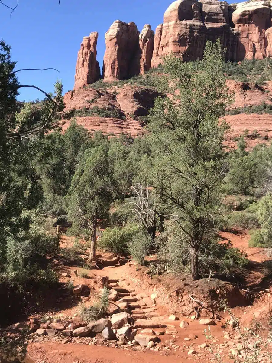 The Cathedral Rock Trailhead