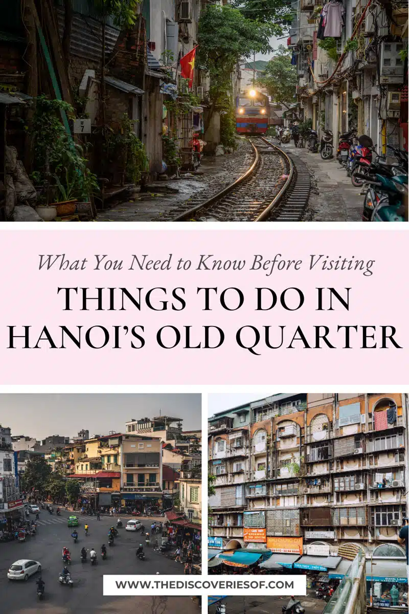 Things to do in Hanoi’s OLD QUARTER