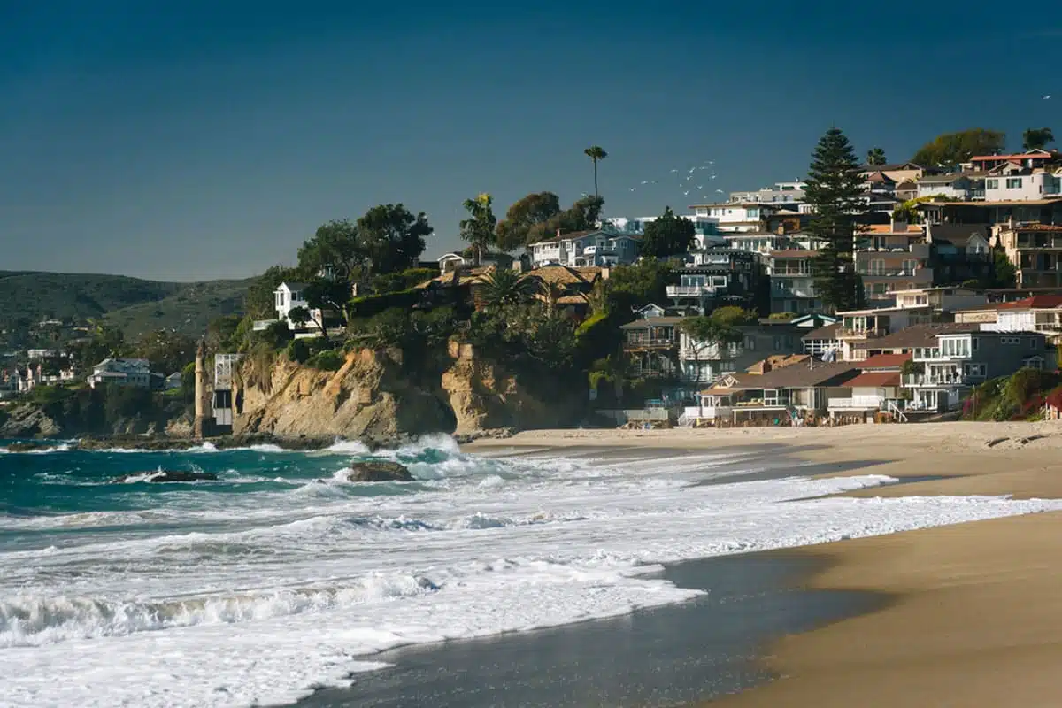 Victoria Beach, in Laguna Beach, California