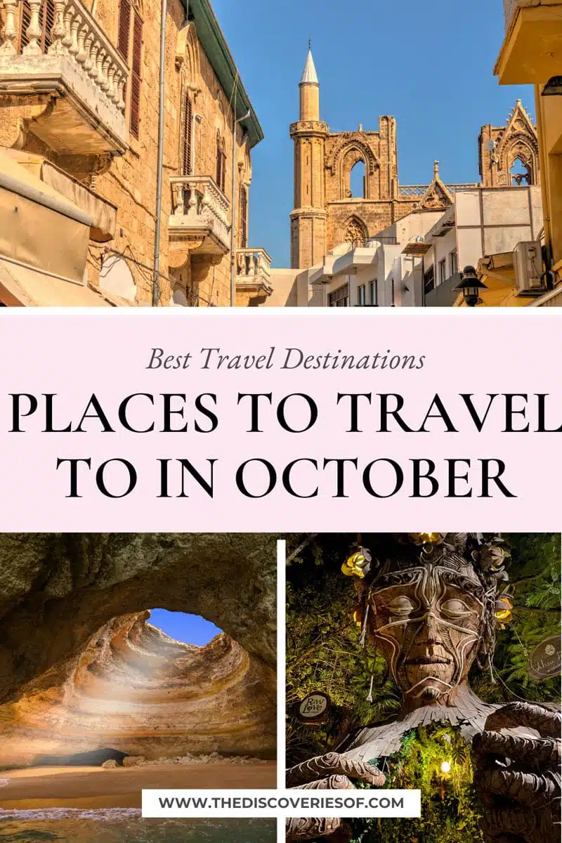 places to travel to in october