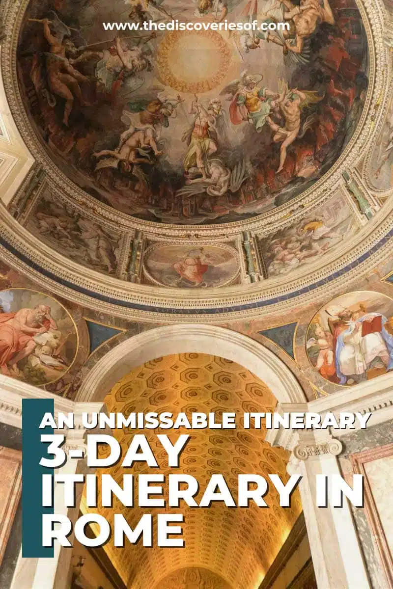 3-Day itinerary in Rome