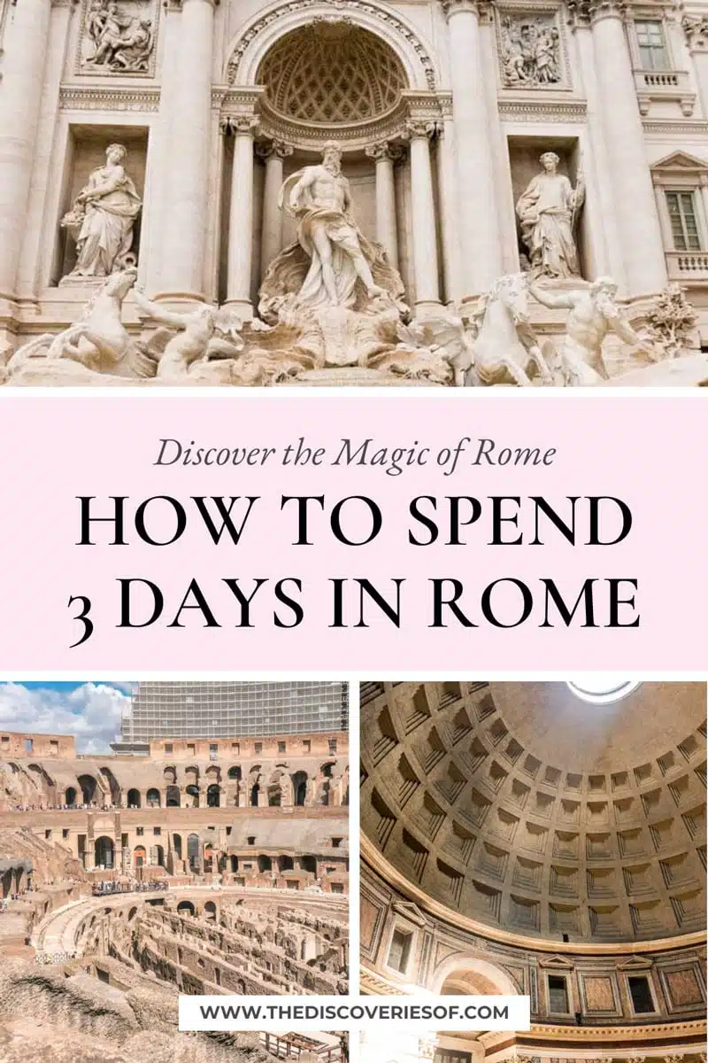 3-Day itinerary in Rome