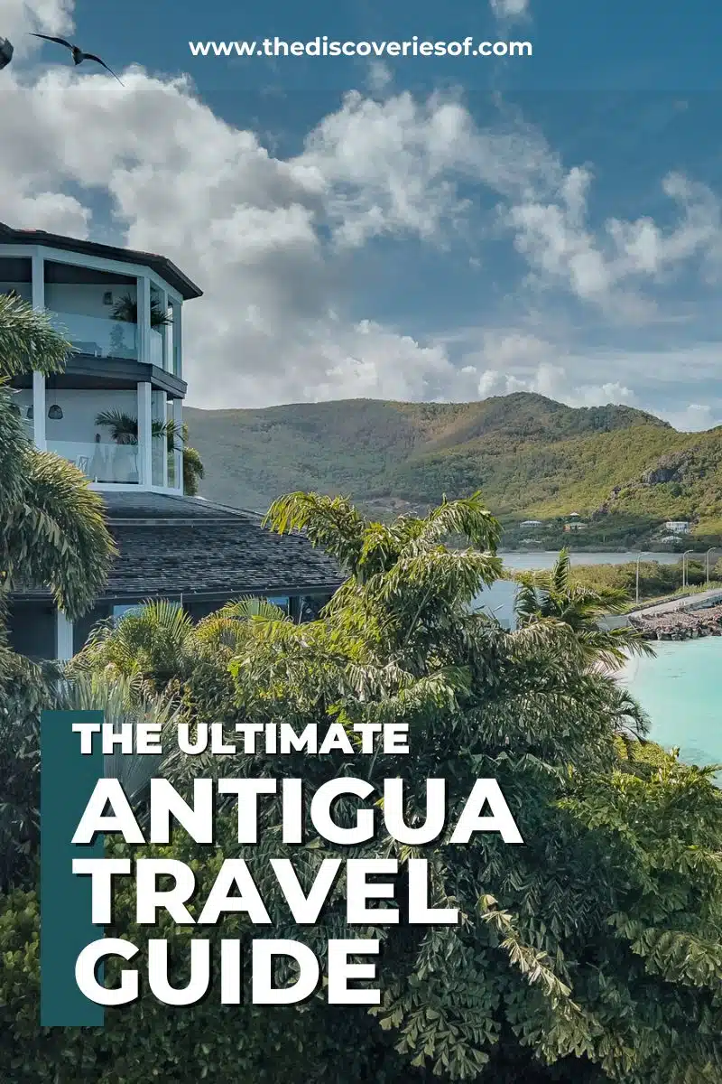 Antigua Travel Guide Pin