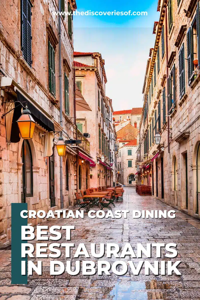 Best Restaurants in Dubrovnik